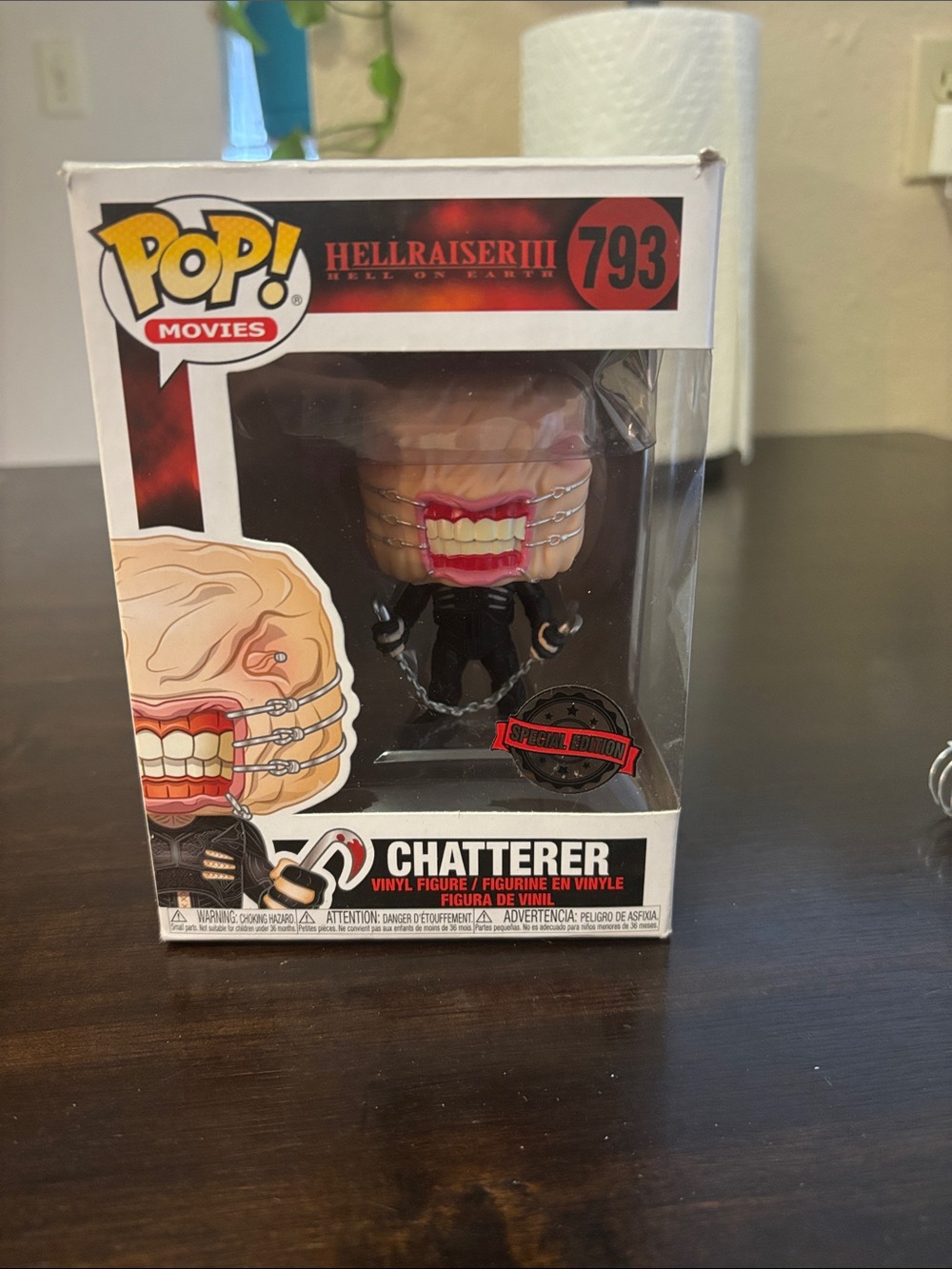 Funko Pop! Chatterer Vinyl Figure - Black, Flesh, Red